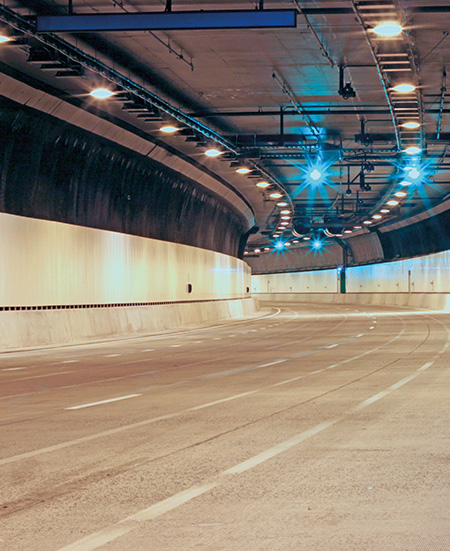 ứng dụng đường hầm thang cáp chống cháy