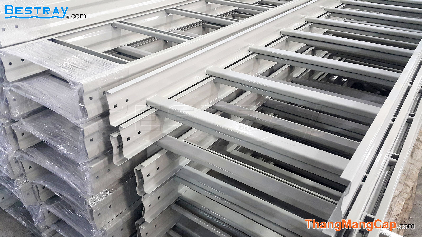 Thang cáp sơn tĩnh điện Bestray