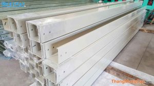 Máng cáp sơn tĩnh điện màu trắng sữa