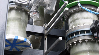 giá đỡ thanh chống và giá đỡ dầm được lắp đặt