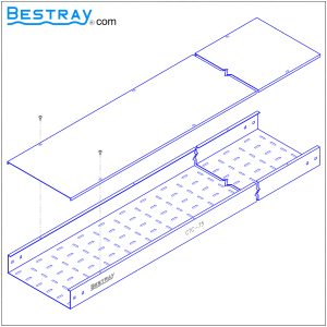 Khay Cáp Thẳng 75H