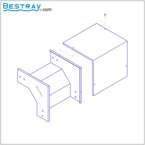 Máng Cáp(Co Xuống 90 Độ)