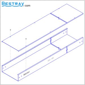 Máng Cáp Thẳng 100H