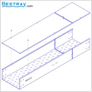 Khay Cáp Thẳng 150H